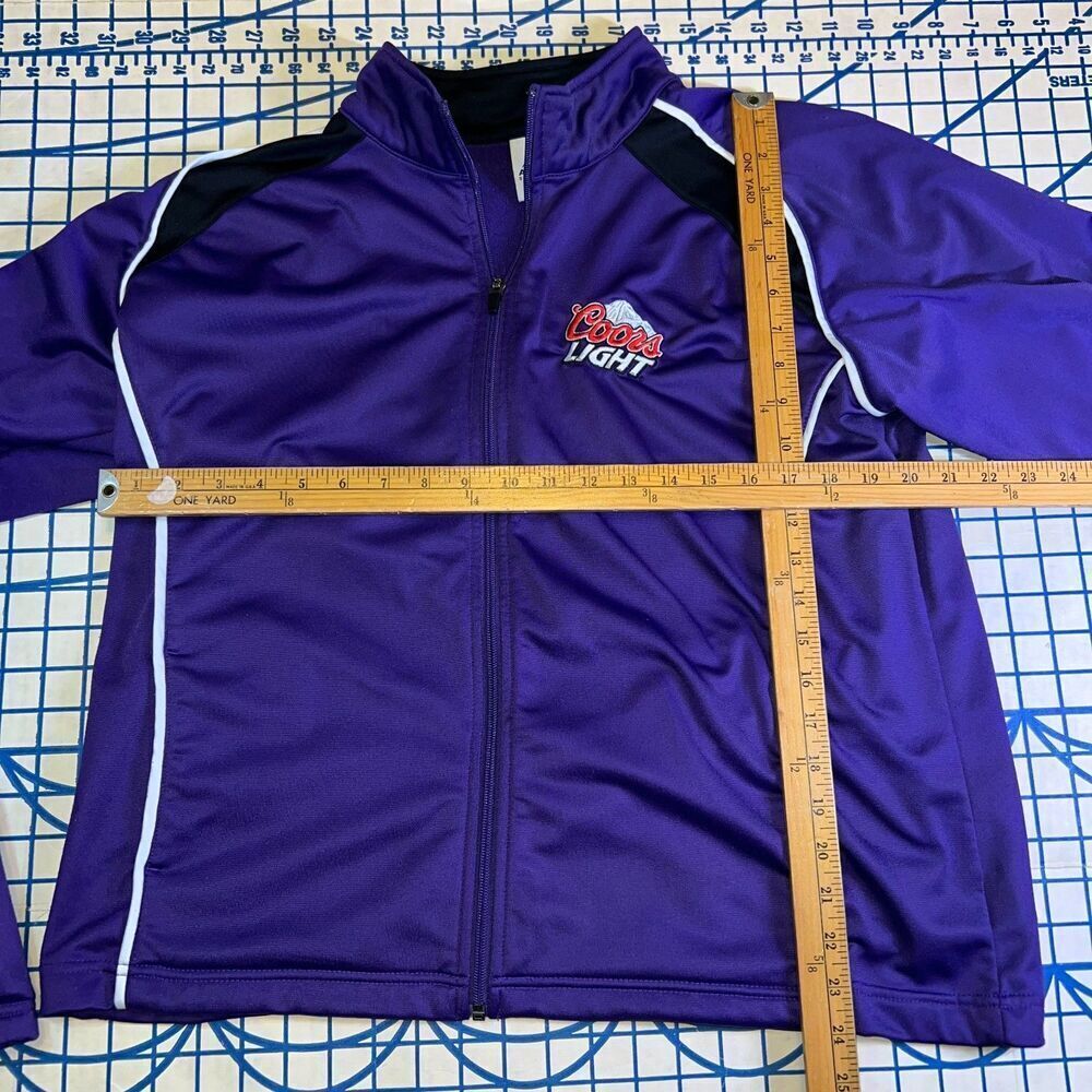 Coors Light Colorado Rockies Full Zip Sportswear Jacket Women's Size XL - Picture 10 of 10